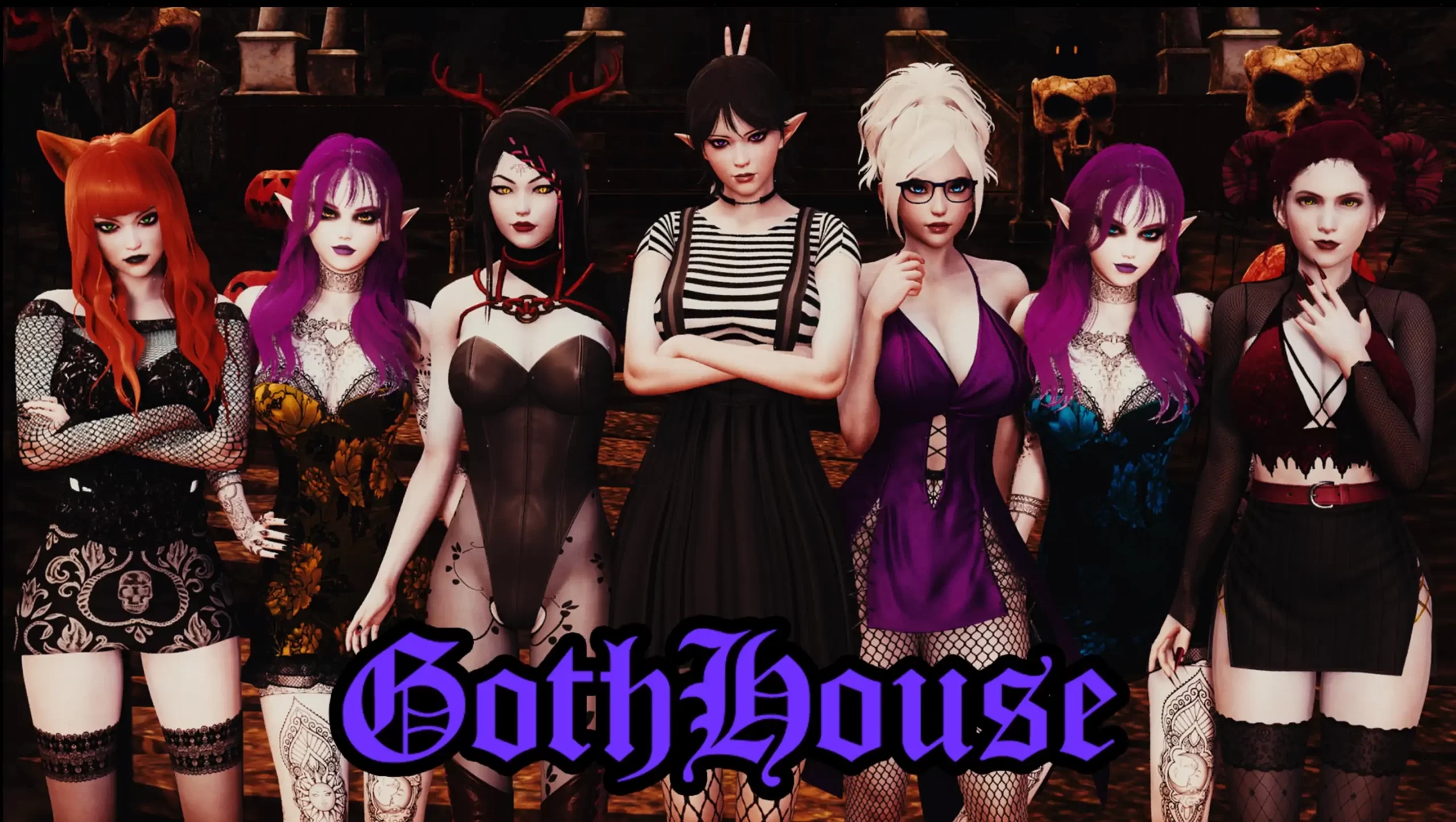 哥特之家Chapters1-2 AI汉化版[新作/1.5G][PC+安卓]-ACG游戏网