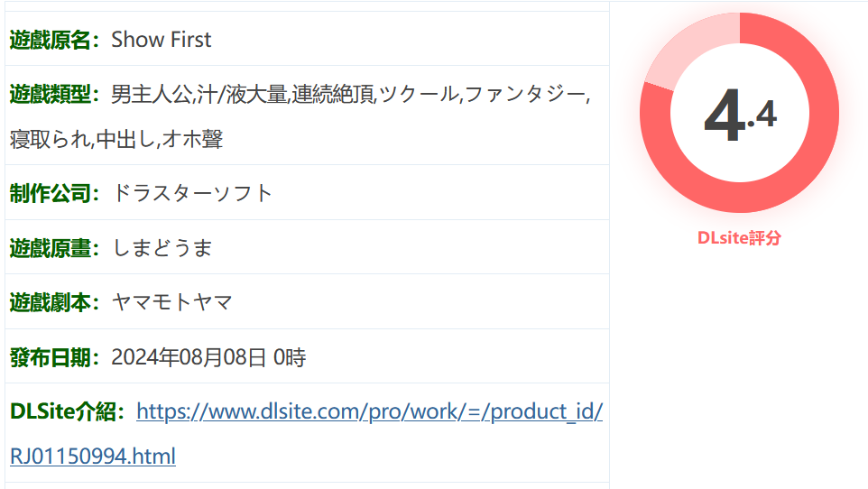 图片[1]-w696 Show First 挂载AI汉化版 [新作/686.5M]-ACG游戏网