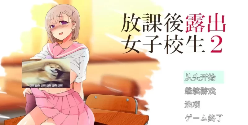 [PC+安卓] T14138 放学后露出的JK女高中生2 放課後露出女子校生2 内置AI汉化版 [新作/323.1M]-ACG游戏网