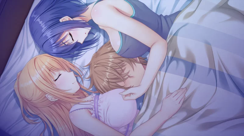 图片[2]-[中文] G1782 姐妹 × 姐妹！你更喜欢哪个？两个都喜欢！！～夹在温柔姐姐和高冷姐姐之间，我已经没辙啦！！～ AI汉化版[2G]-ACG游戏网