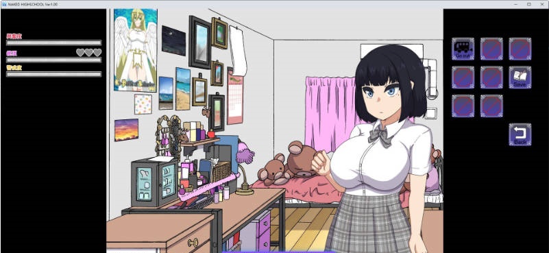 图片[2]-裸体高中【校园生活露出RPG】/NAKED HIGHSCHOOL【学園生活露出RPG】 AI汉化版【2.4G】-acg游戏网