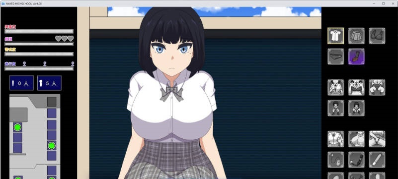 图片[5]-裸体高中【校园生活露出RPG】/NAKED HIGHSCHOOL【学園生活露出RPG】 AI汉化版【2.4G】-acg游戏网
