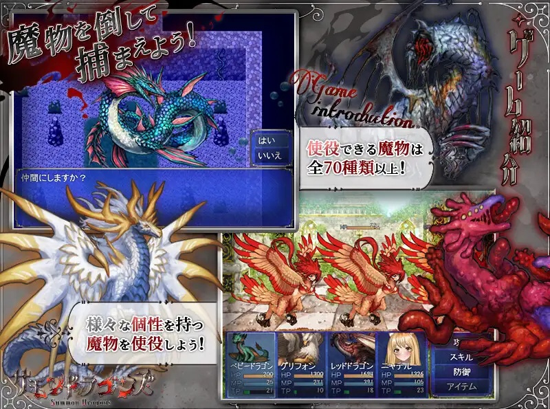 图片[4]-召唤巨龙/サモンドラゴンズ AI汉化 [563M]-acg游戏网