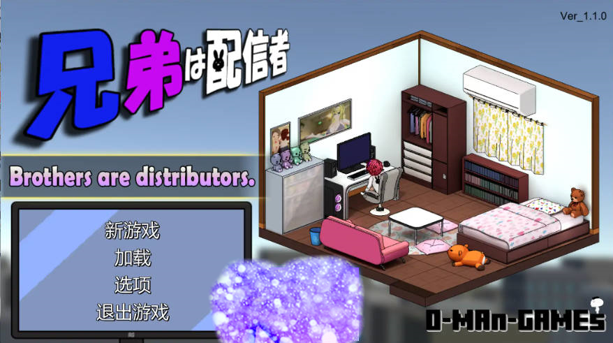 【PC/2D/SLG/中文】主播兄弟NTR V1.0.3 STEAM官方中文版+DLC【1.8G】-acg游戏网