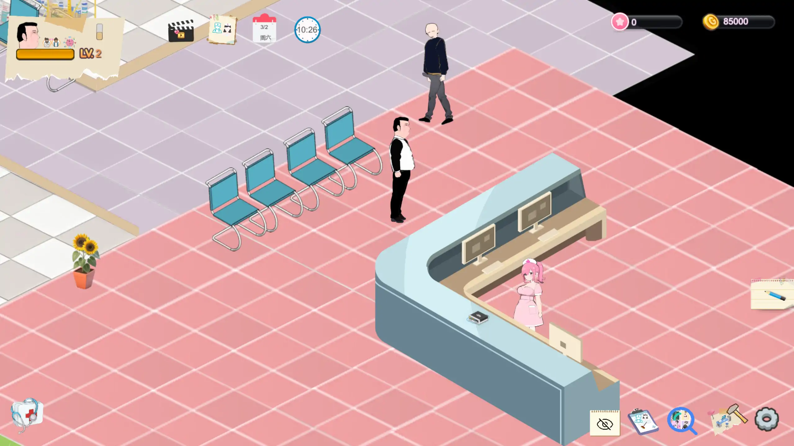 图片[2]-[经营SLG/中文/动态/更新] 黑山综合医院 BM General Hospital V3.6.7 官中步兵版[2.5G]-acg游戏网