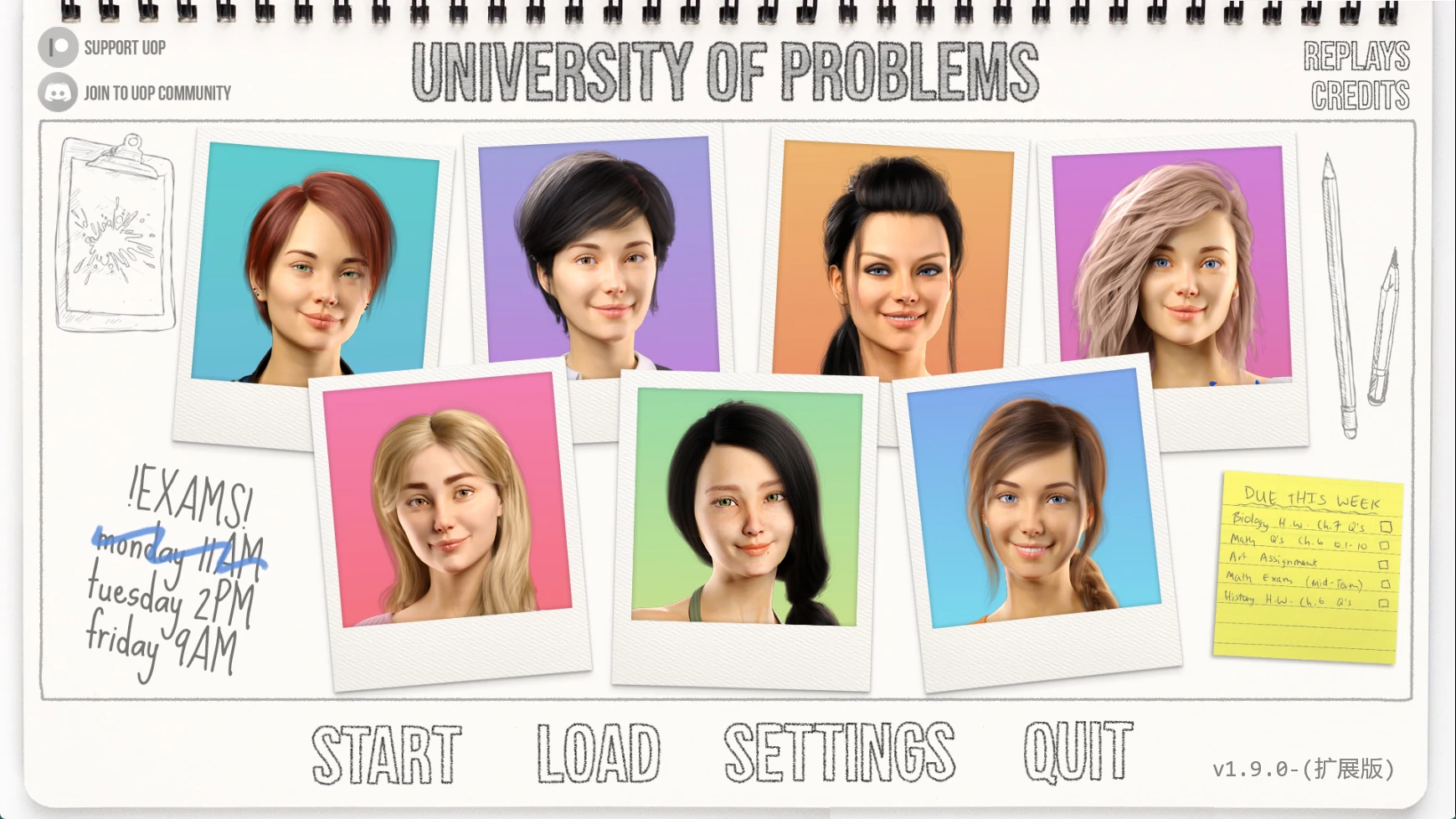 问题大学v1.9.0 Extended AI汉化版【PC/14.1G/更新】-acg游戏网