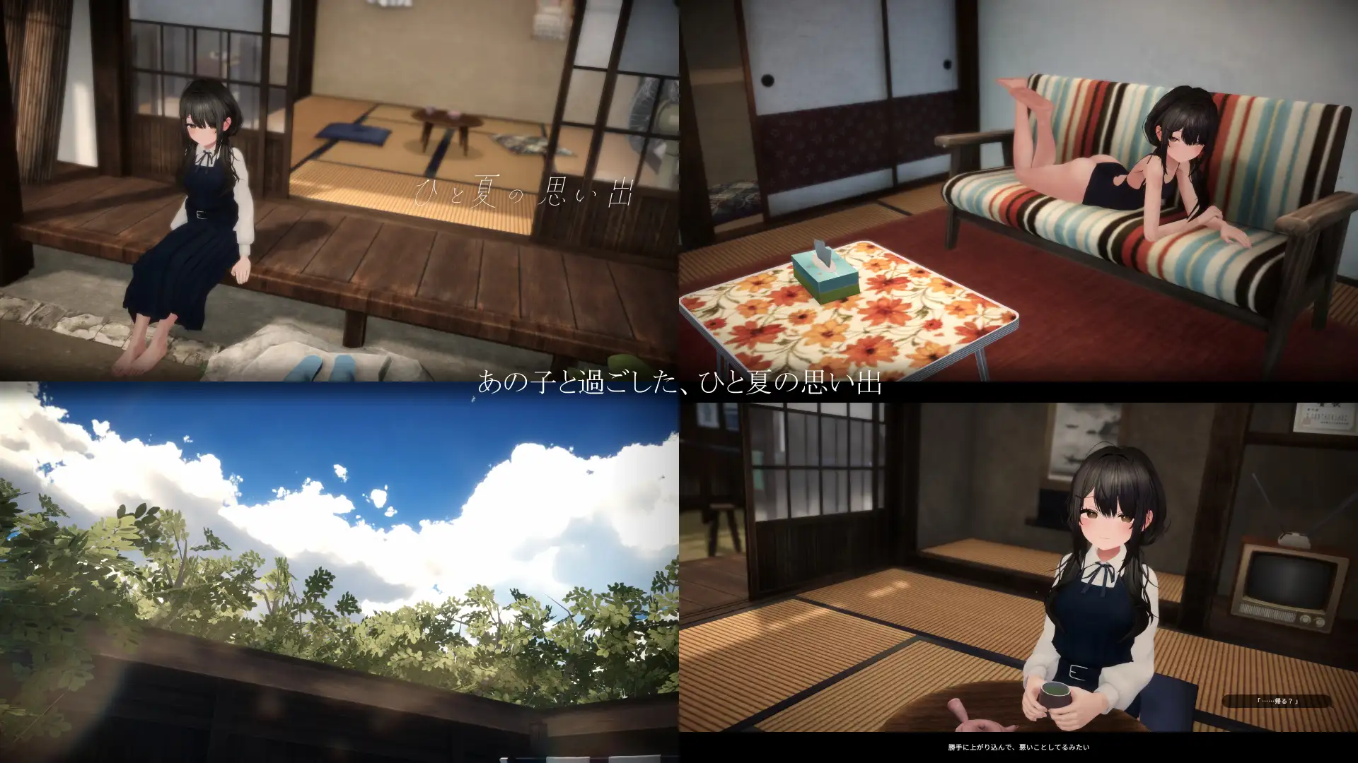 个夏天的回忆 ひと夏の思い出 AI汉化版 去码版 【PC/730M/新作】-acg游戏网