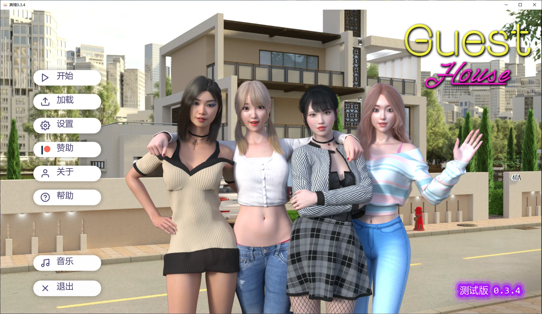 宾馆 v0.3.4 AI汉化版【PC+安卓/5.4G/更新】-acg游戏网