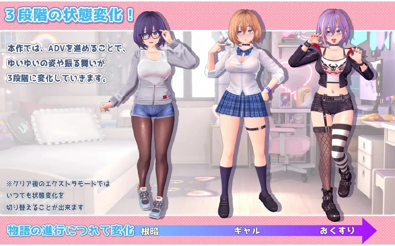 图片[4]-YuiYui的怦怦心跳♡自慰直播日记 V1.1.2 AI汉化【PC/2.2G/新作】-acg游戏网